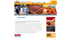 Desktop Screenshot of meatsafety.org